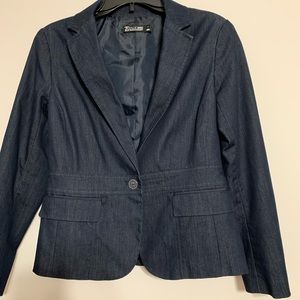 Denim blazer